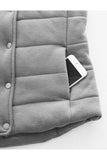 Gina French Terry Padded Puffer Vest