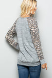 Katie Long Sleeve Animal Print Top